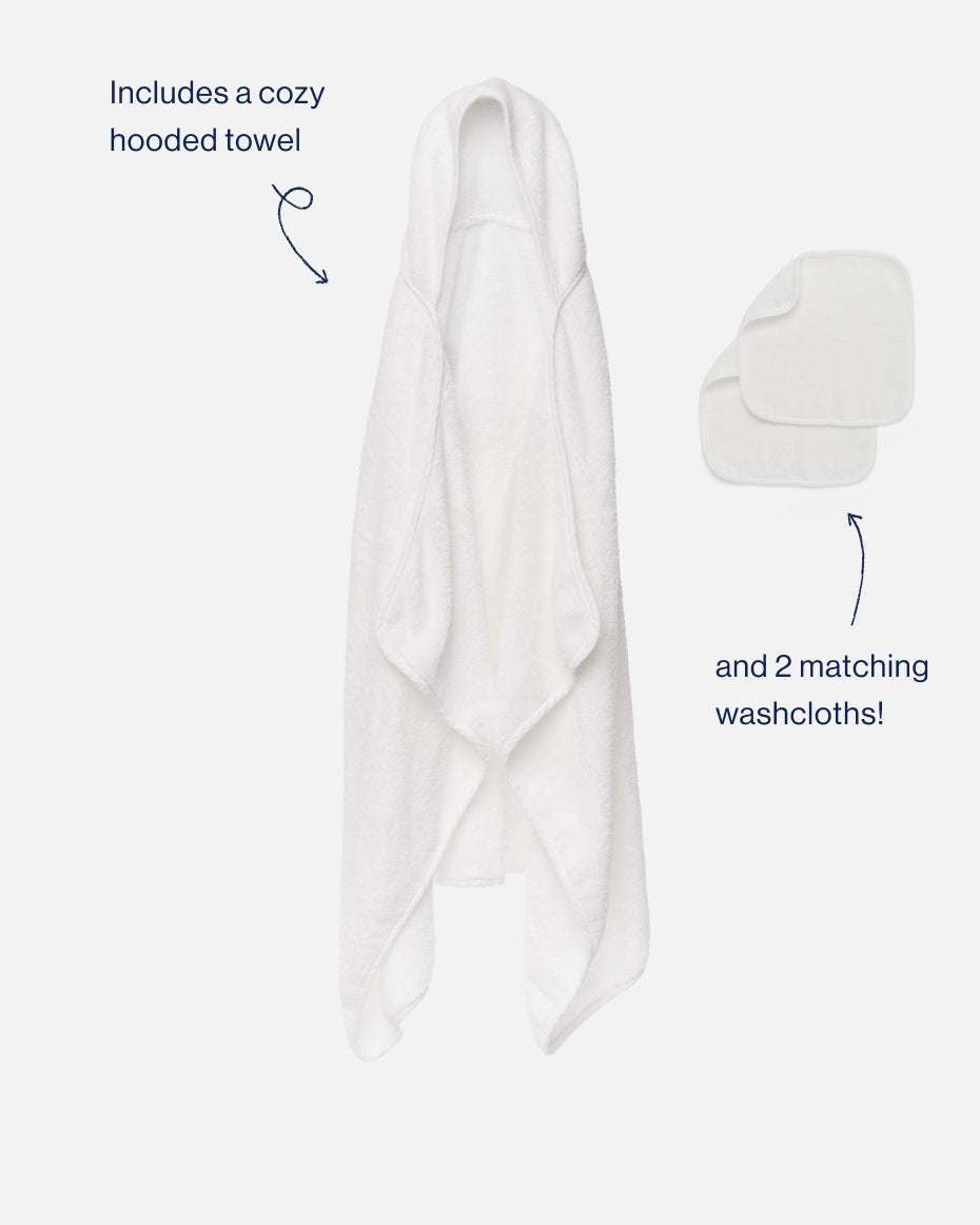 The Hooded Towel + 2 Washcloth Set - Image 9