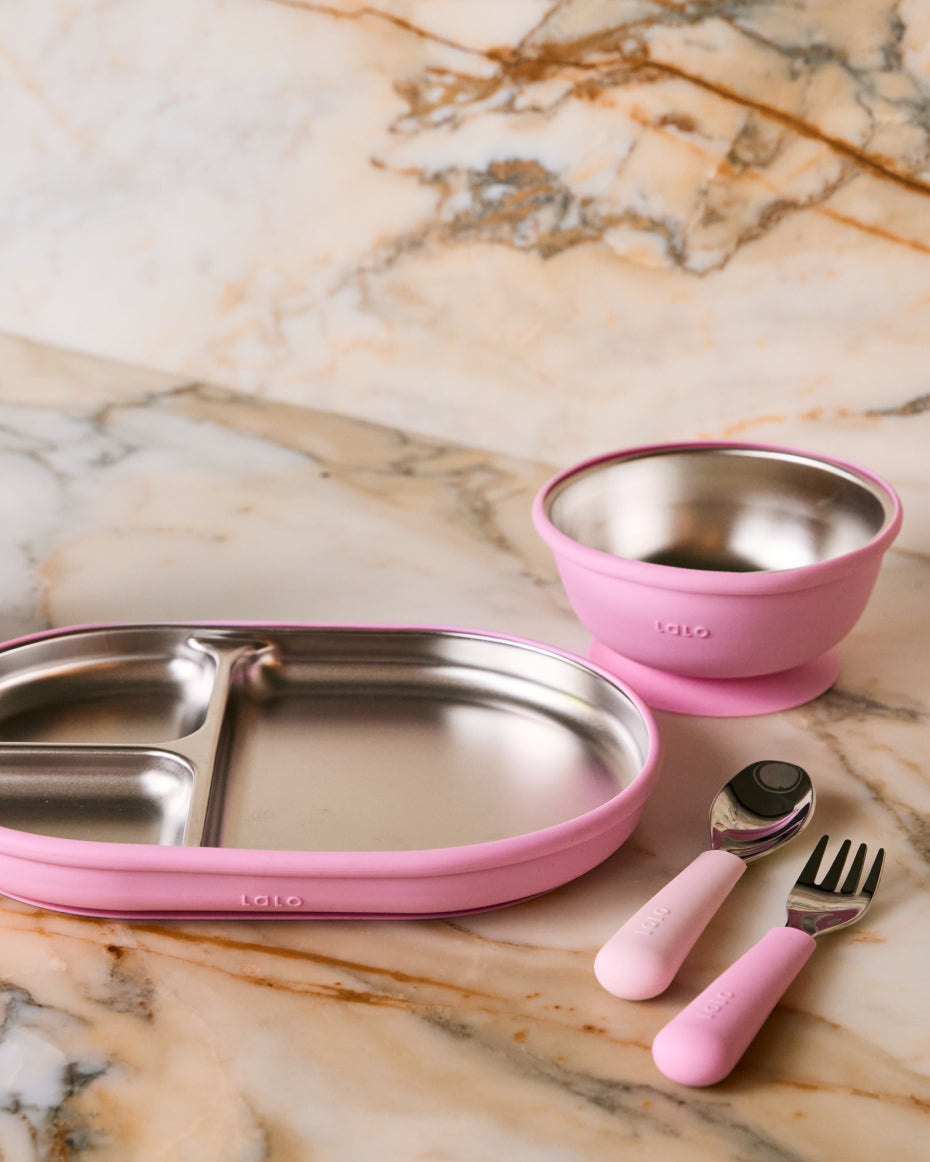 Stainless Mealtime Essentials - 4pc Set - Image 8