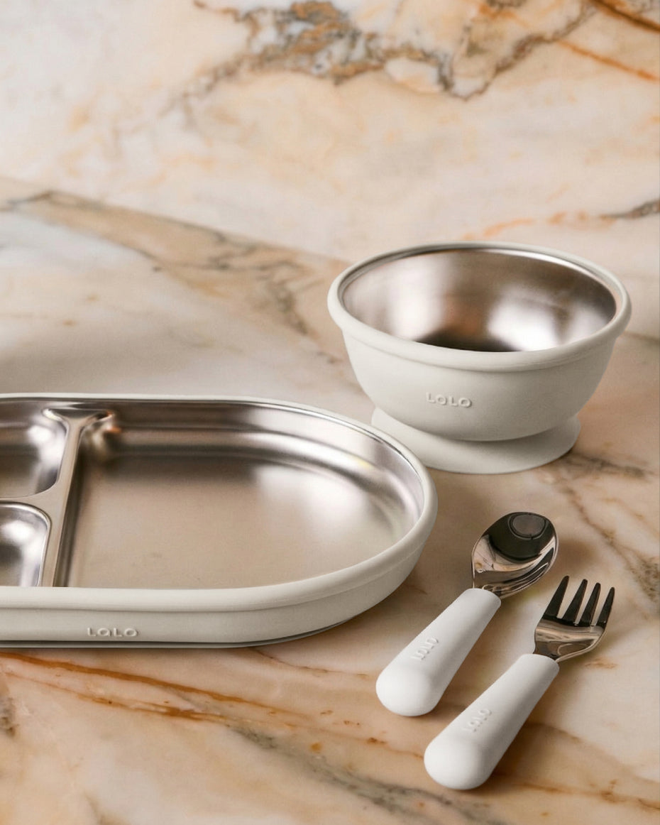Stainless Mealtime Essentials - 4pc Set - Image 4