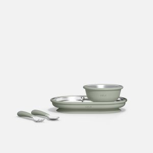Stainless Mealtime Essentials - 4pc Set